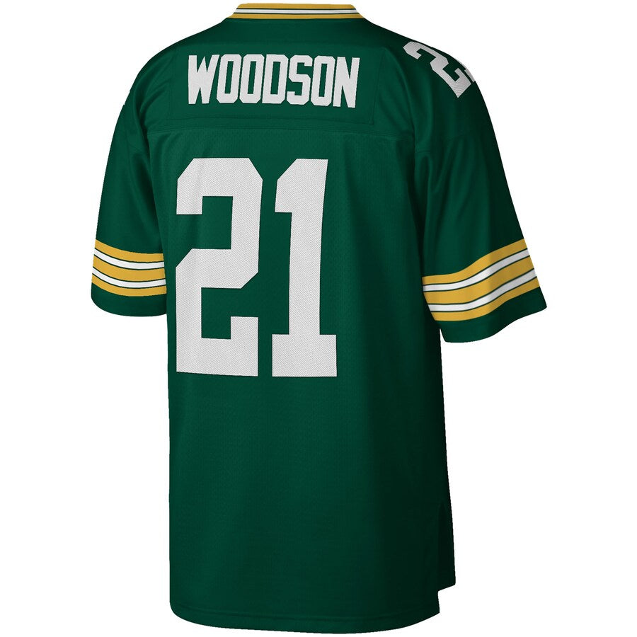 Green Bay Packers Charles Woodson 2010 Legacy Green Football Jersey product image