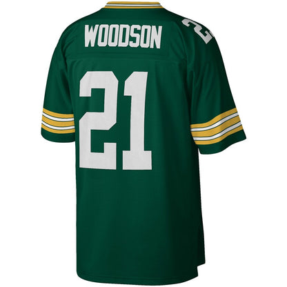 Green Bay Packers Charles Woodson 2010 Legacy Green Football Jersey product image