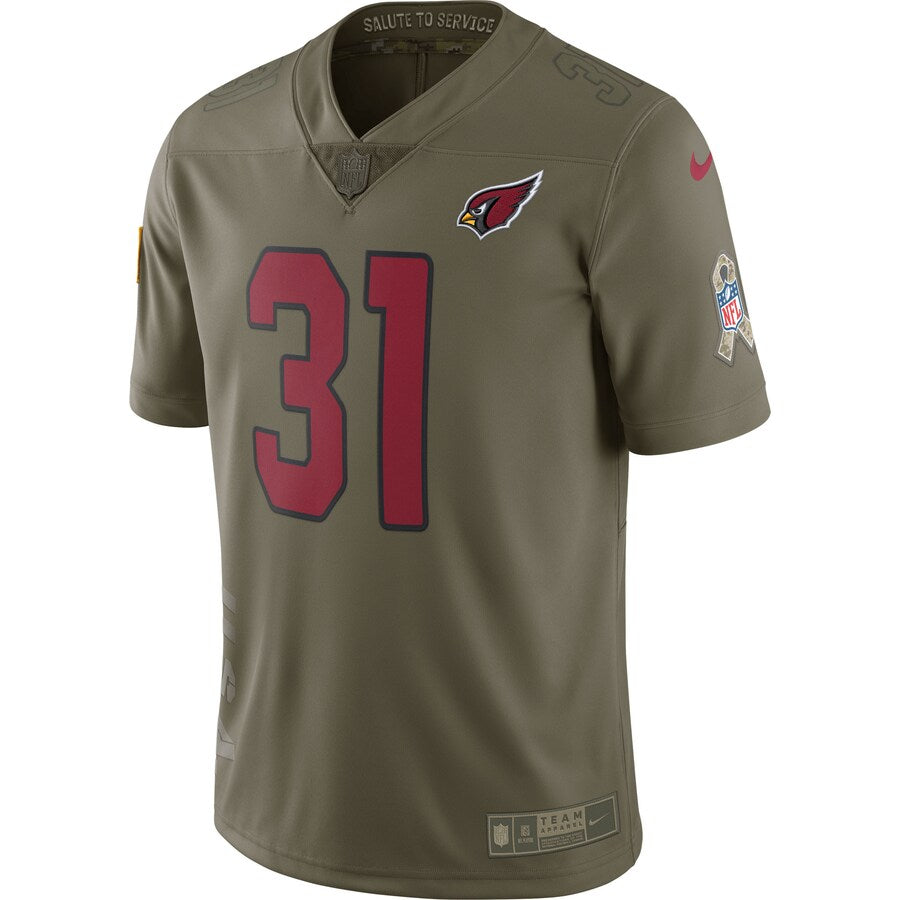 Arizona Cardinals David Johnson Limited Salute To Service Olive Football Jersey product image