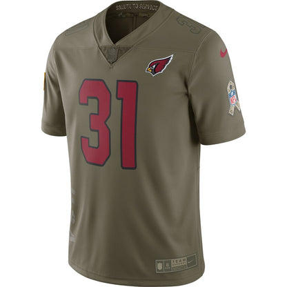 Arizona Cardinals David Johnson Limited Salute To Service Olive Football Jersey product image