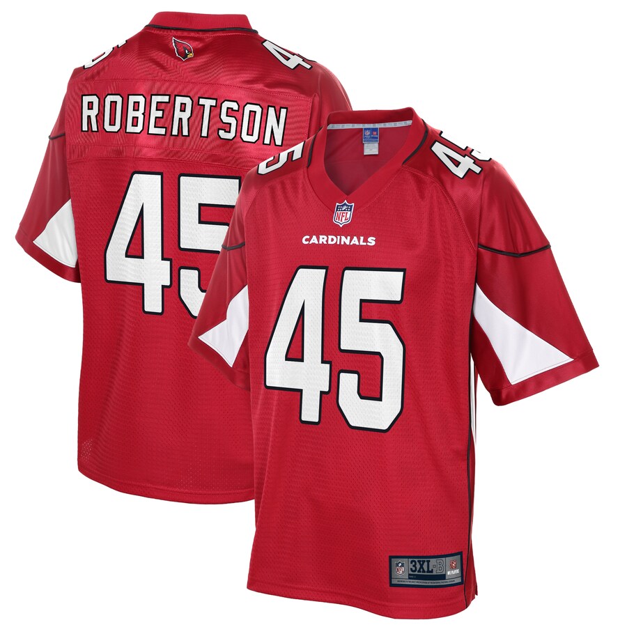 Arizona Cardinals Pete Robertson Pro Line Big & Tall Cardinal Football Jersey product image