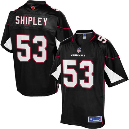 Arizona Cardinals A.q. Shipley Alternate Pro Line Black Football Jersey product image