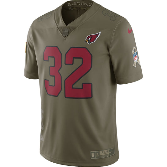 ARI TM Olive Salute To Service Limited Jersey rtj football 3279