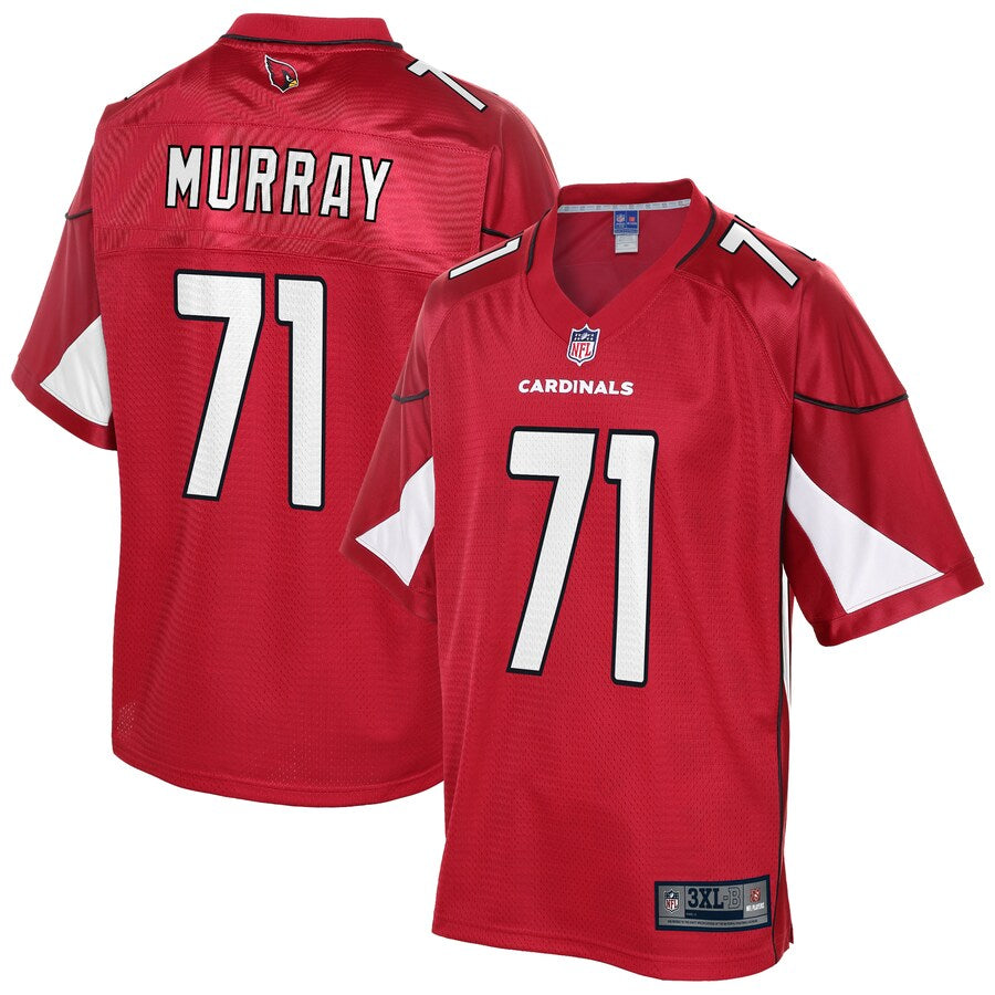 Arizona Cardinals Justin Murray Pro Line Big & Tall Cardinal Football Jersey product image