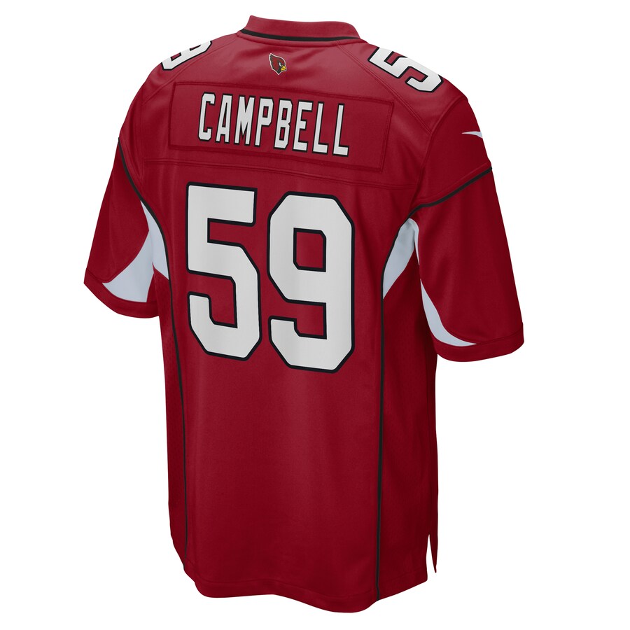 Arizona Cardinals De'vondre Campbell Game Cardinal Football Jersey product image