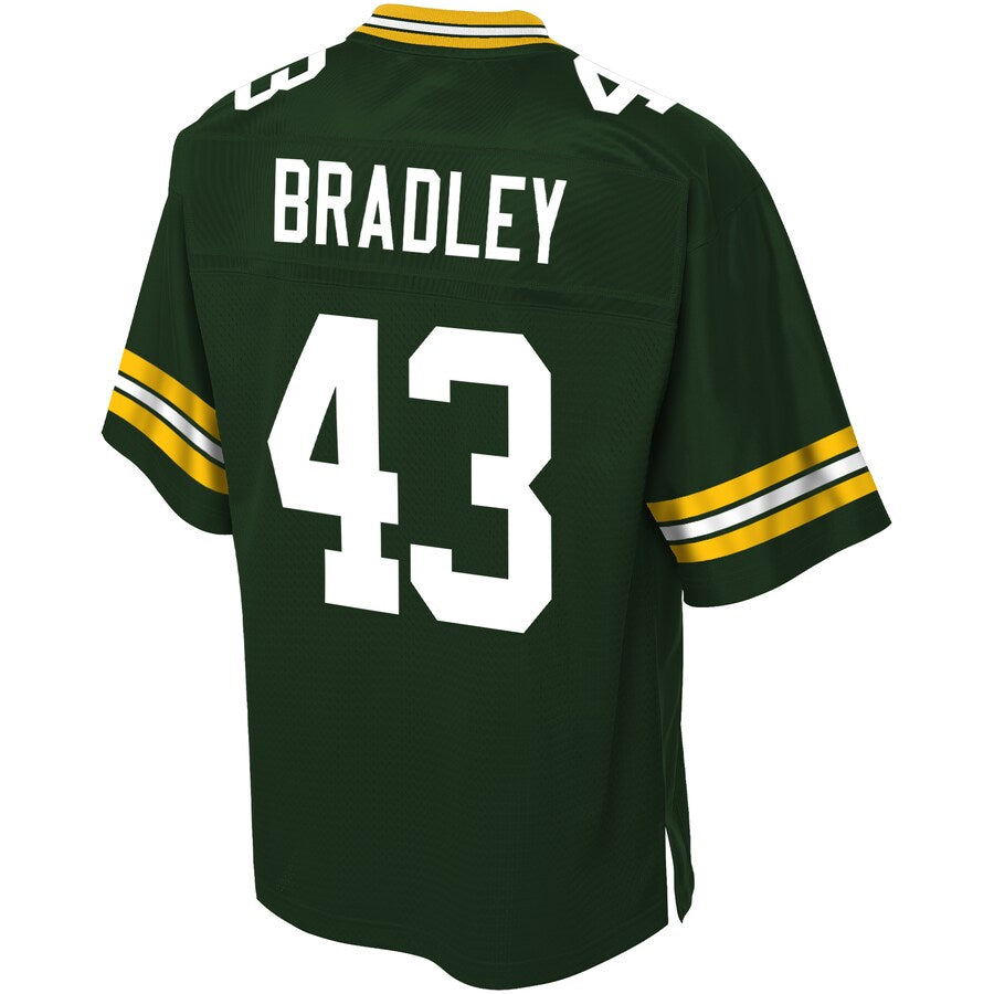 Green Bay Packers Hunter Bradley Pro Line Green Football Jersey product image