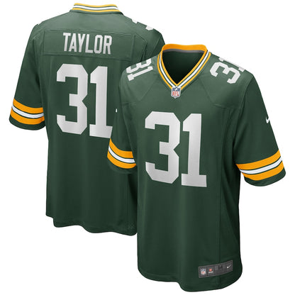 Green Bay Packers Jim Taylor Game Green Football Jersey product image