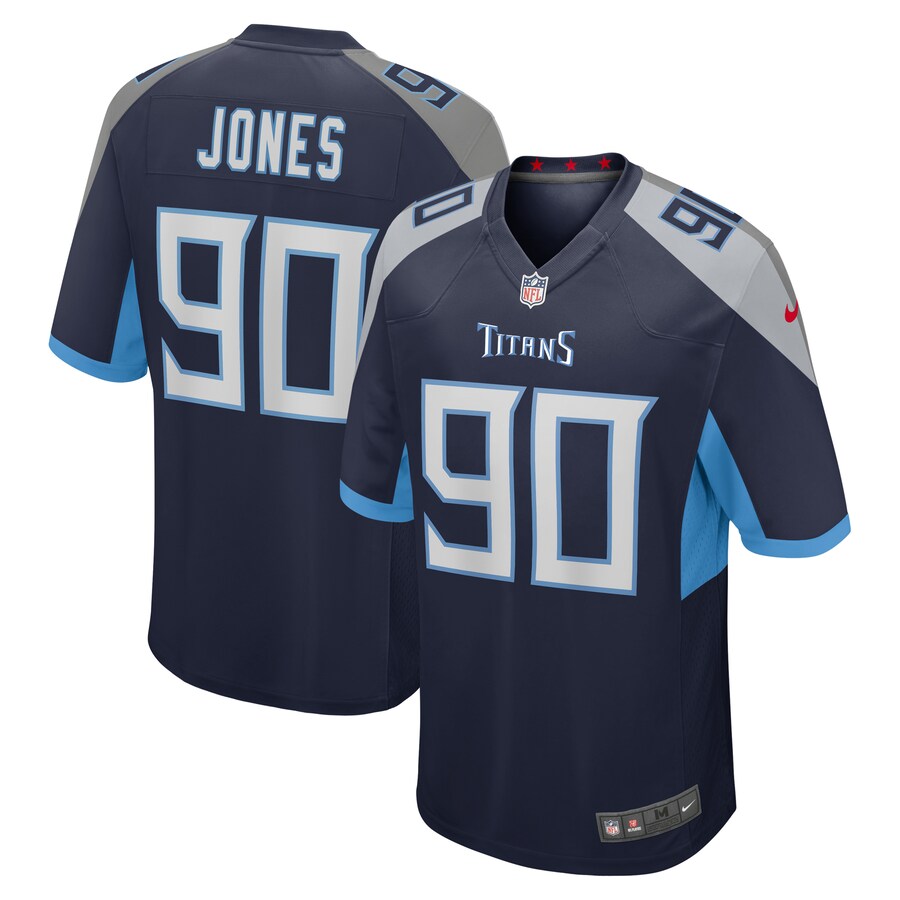 Tennessee Titans Daquan Jones Game Navy Football Jersey product image