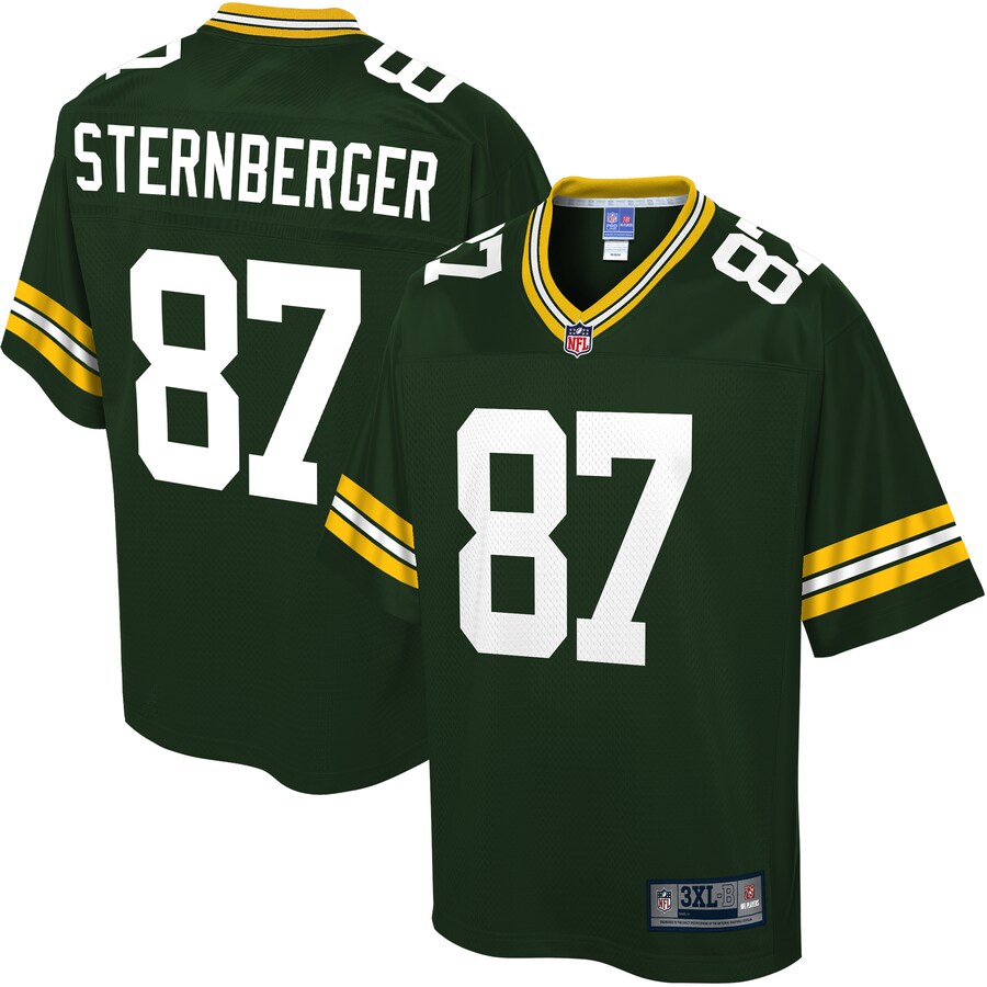 Green Bay Packers Jace Sternberger Pro Line Big & Tall Green Football Jersey product image