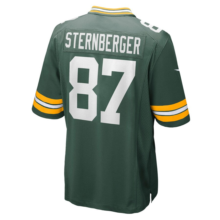 Green Bay Packers Jace Sternberger Game Green Football Jersey product image