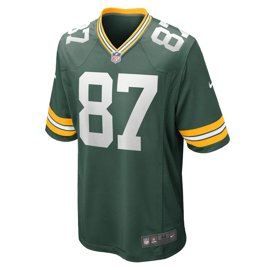 Green Bay Packers Jace Sternberger Game Green Football Jersey product image