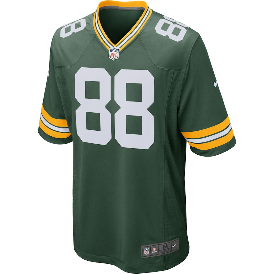 Green Bay Packers Ty Montgomery Game Green Football Jersey product image