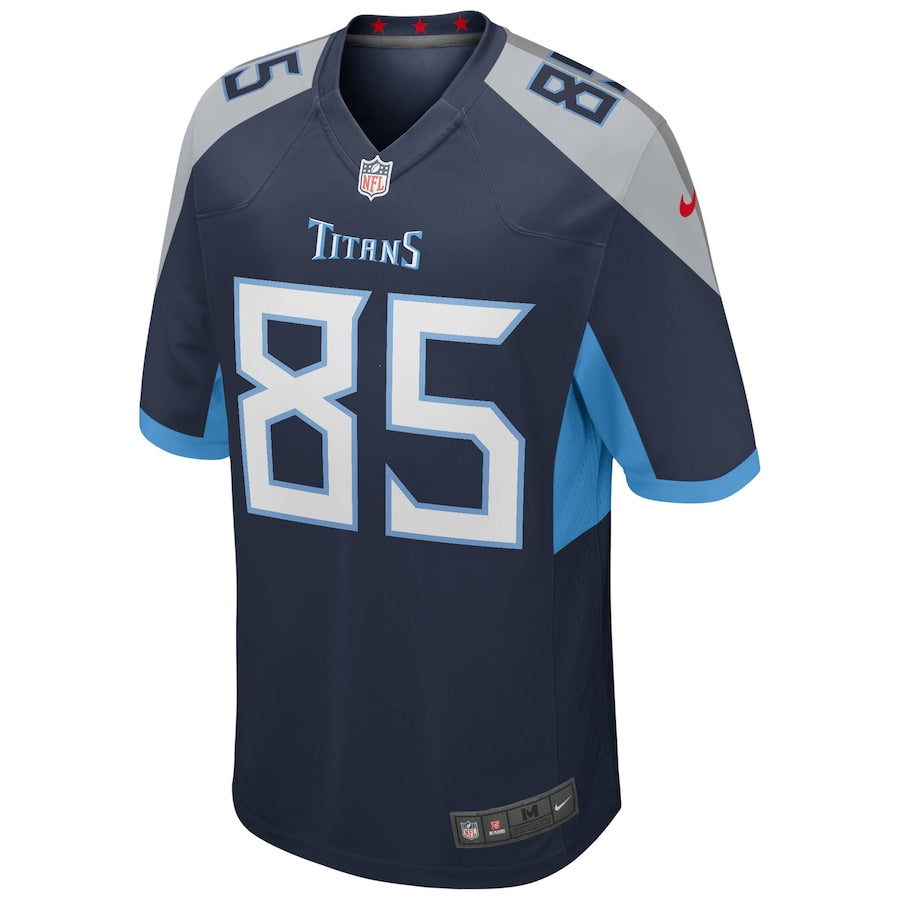 Tennessee Titans Derrick Mason Game Navy Football Jersey product image