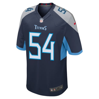 Tennessee Titans Rashaan Evans Game Navy Football Jersey product image