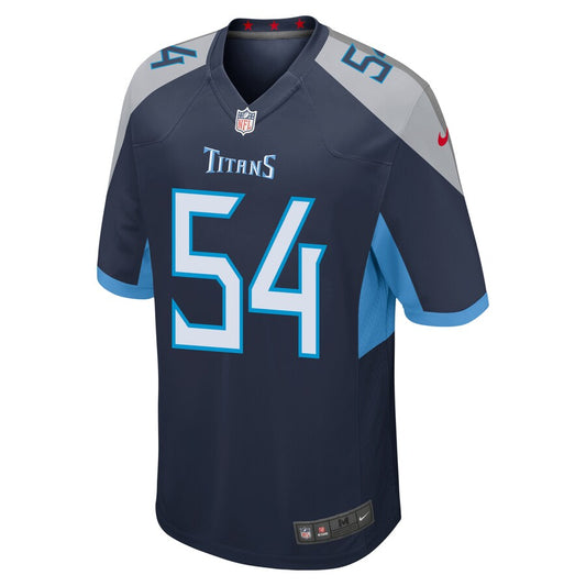 Tennessee Titans Rashaan Evans Game Navy Football Jersey product image