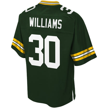 Green Bay Packers Jamaal Williams Pro Line Green Football Jersey product image