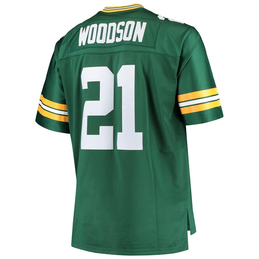 Green Bay Packers Charles Woodson 2010 Big & Tall Green Football Jersey product image
