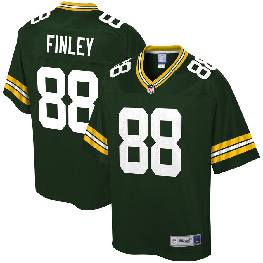 Green Bay Packers Jermichael Finley Pro Line Green Football Jersey product image