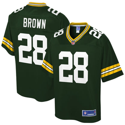 Green Bay Packers Tony Brown Pro Line Green Football Jersey product image