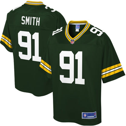 Green Bay Packers Preston Smith Pro Line Green Football Jersey product image