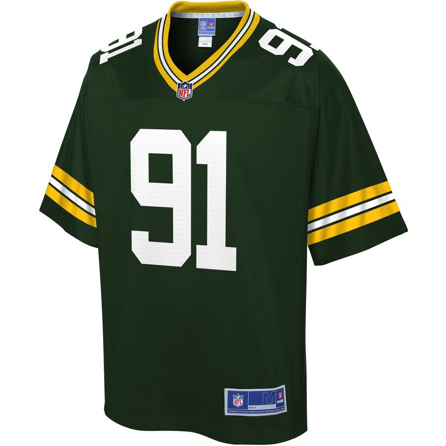 Green Bay Packers Preston Smith Pro Line Green Football Jersey product image