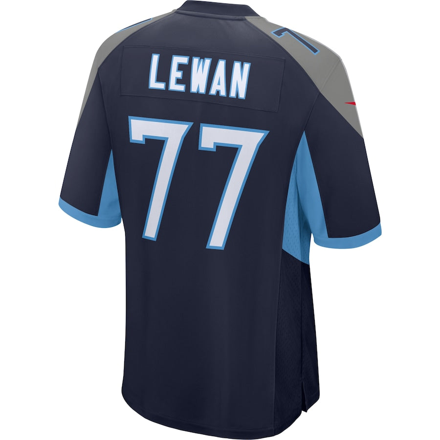 Tennessee Titans Taylor Lewan Game Navy Football Jersey product image
