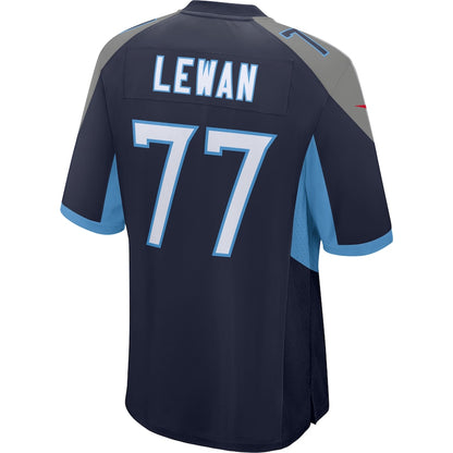 Tennessee Titans Taylor Lewan Game Navy Football Jersey product image