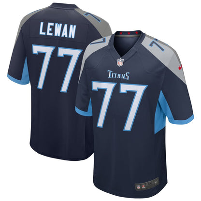 Tennessee Titans Taylor Lewan Game Navy Football Jersey product image