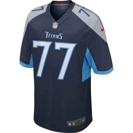 Tennessee Titans Taylor Lewan Game Navy Football Jersey product image