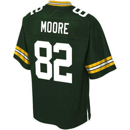 Green Bay Packers J'mon Moore Pro Line Big & Tall Green Football Jersey product image
