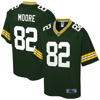 Green Bay Packers J'mon Moore Pro Line Big & Tall Green Football Jersey product image