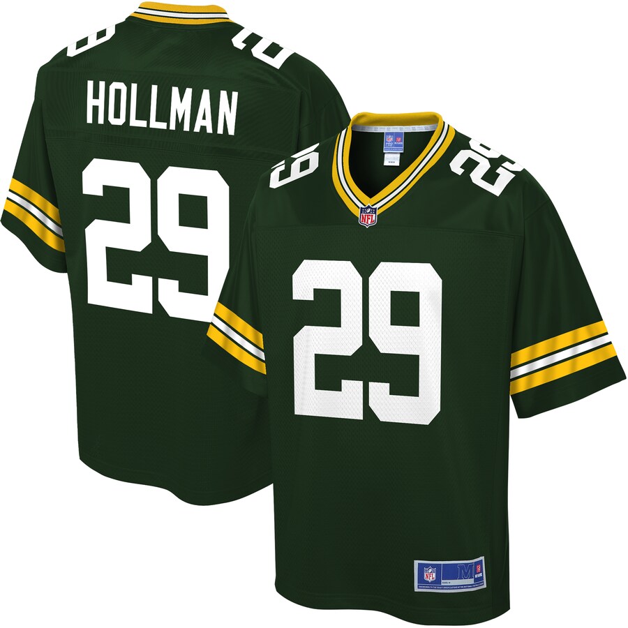 Green Bay Packers Ka'dar Hollman Pro Line Green Football Jersey product image