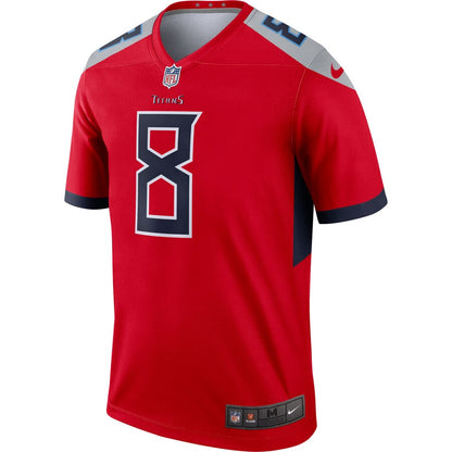 Tennessee Titans Marcus Mariota Red Football Jersey product image