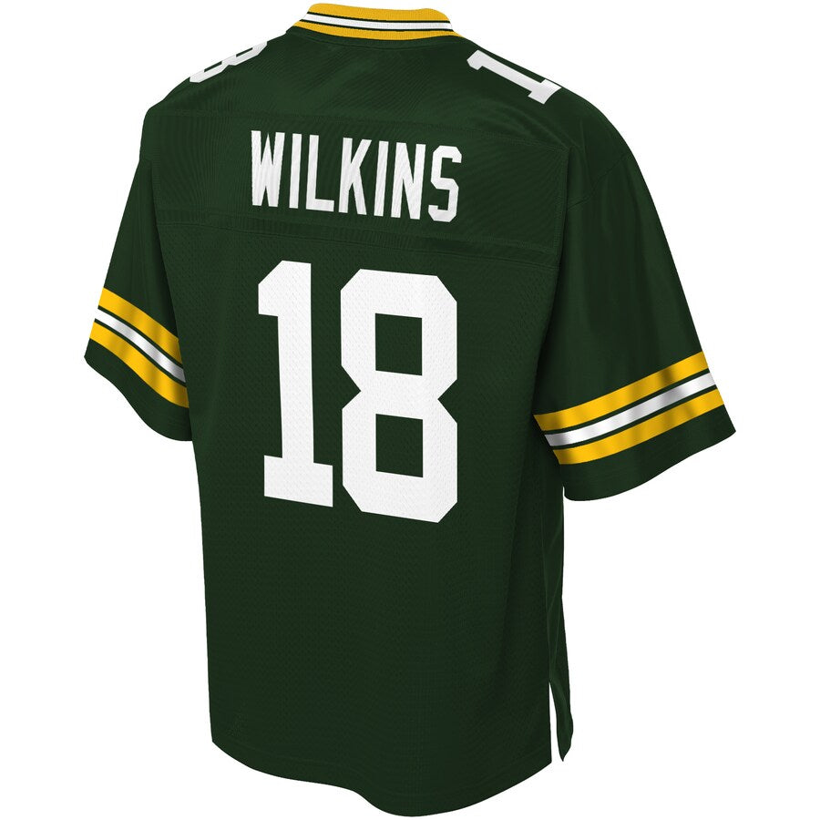 Green Bay Packers Manny Wilkins Pro Line Big & Tall Green Football Jersey product image