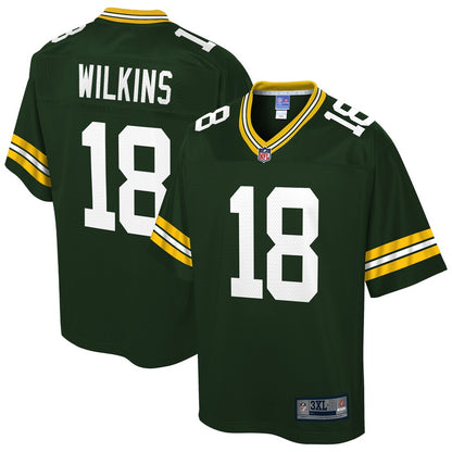 Green Bay Packers Manny Wilkins Pro Line Big & Tall Green Football Jersey product image