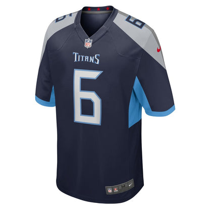 Tennessee Titans Brett Kern Game Navy Football Jersey product image
