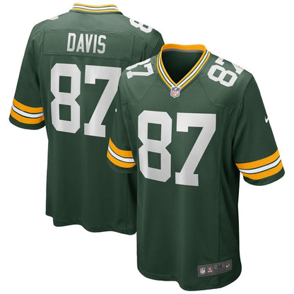 Green Bay Packers Willie Davis Game Green Football Jersey product image