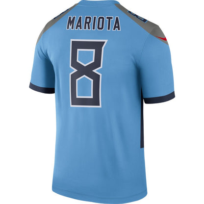 Tennessee Titans Marcus Mariota Blue Football Jersey product image