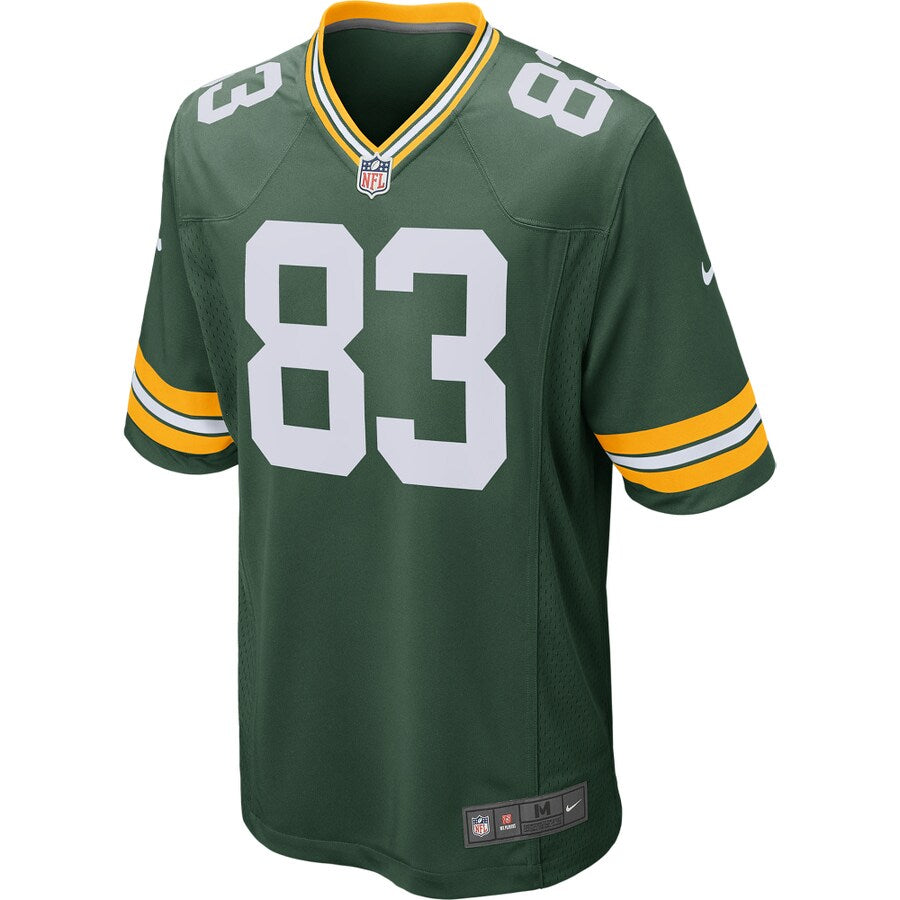 Green Bay Packers Marquez Valdes-Scantling Game Green Football Jersey product image
