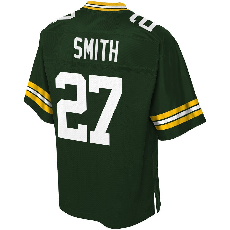 Green Bay Packers Tremon Smith Pro Line Green Football Jersey product image