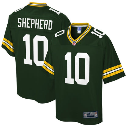Green Bay Packers Darrius Shepherd Pro Line Big & Tall Green Football Jersey product image