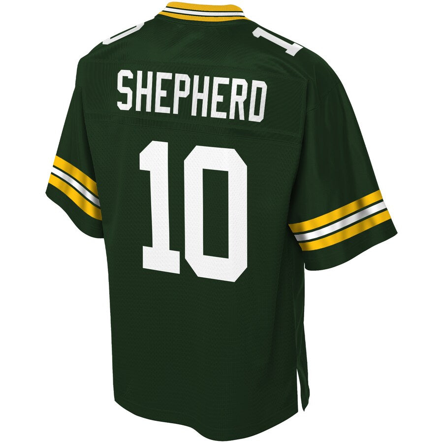 Green Bay Packers Darrius Shepherd Pro Line Big & Tall Green Football Jersey product image