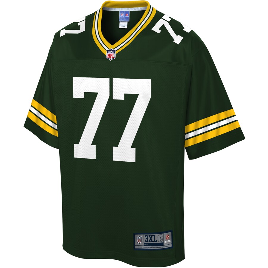 Green Bay Packers Billy Turner Pro Line Big & Tall Green Football Jersey product image