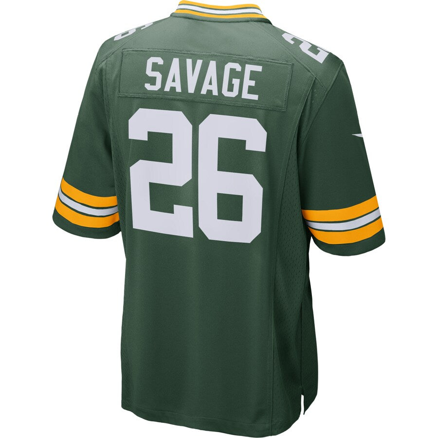 Green Bay Packers Darnell Savage Jr. Game Green Football Jersey product image