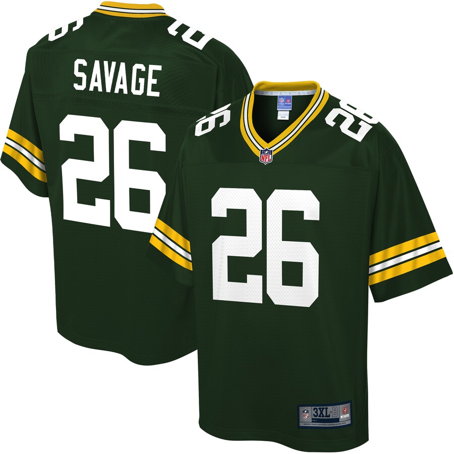 Green Bay Packers Darnell Savage Jr. Pro Line Big & Tall Green Football Jersey product image