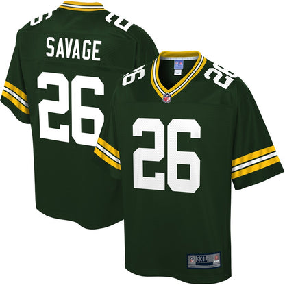 Green Bay Packers Darnell Savage Jr. Pro Line Big & Tall Green Football Jersey product image