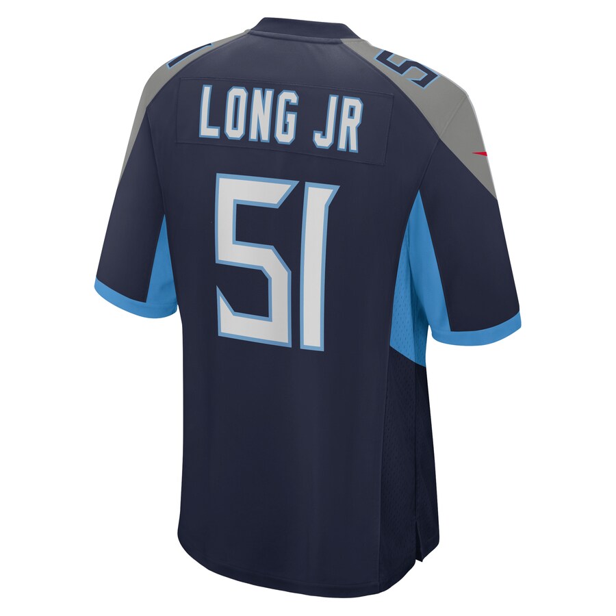 Tennessee Titans David Long Jr. Game Navy Football Jersey product image