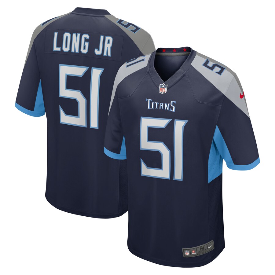 Tennessee Titans David Long Jr. Game Navy Football Jersey product image