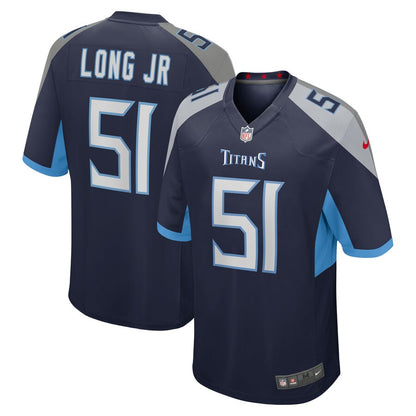 Tennessee Titans David Long Jr. Game Navy Football Jersey product image