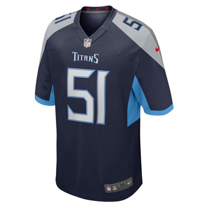 Tennessee Titans David Long Jr. Game Navy Football Jersey product image